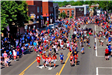 Memorial Day Parade by Phil Hilden, Kids marching