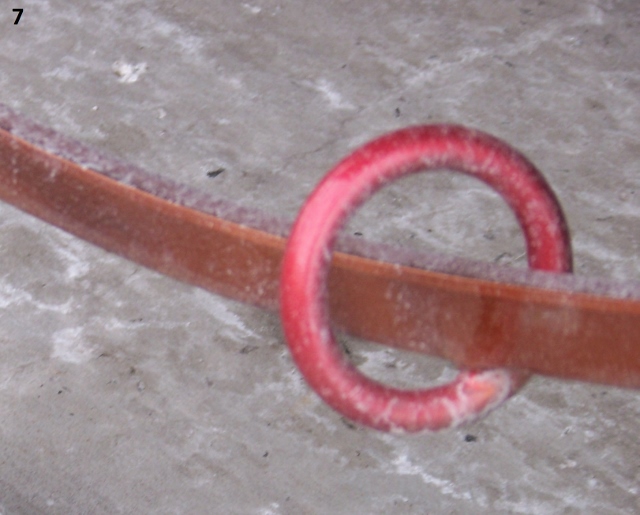 Picture 7 metel red circle around red curved piece