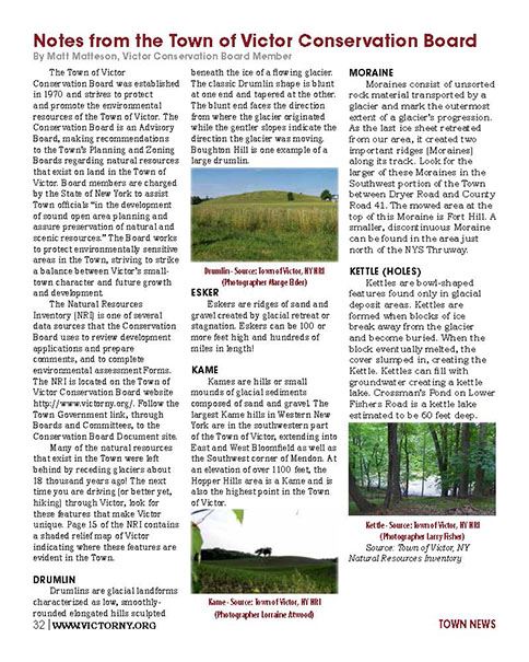 Victor Voice Winter 2022 Conservation Board Article