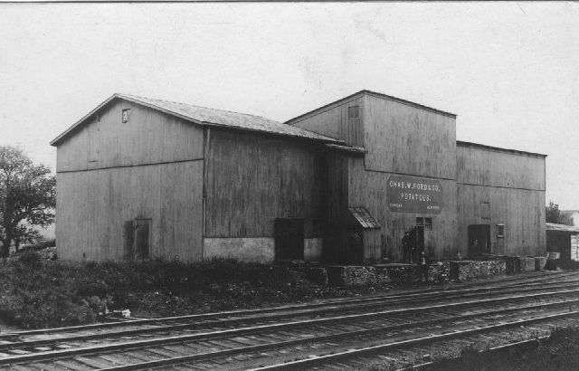 old wooden warehouse