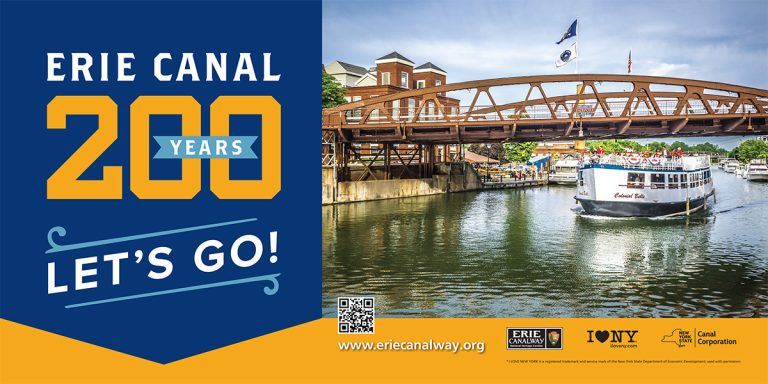 Erie Canal Bicentennial Banner